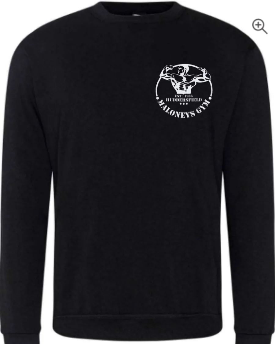 Old School sweatshirt with Maloneys badge
